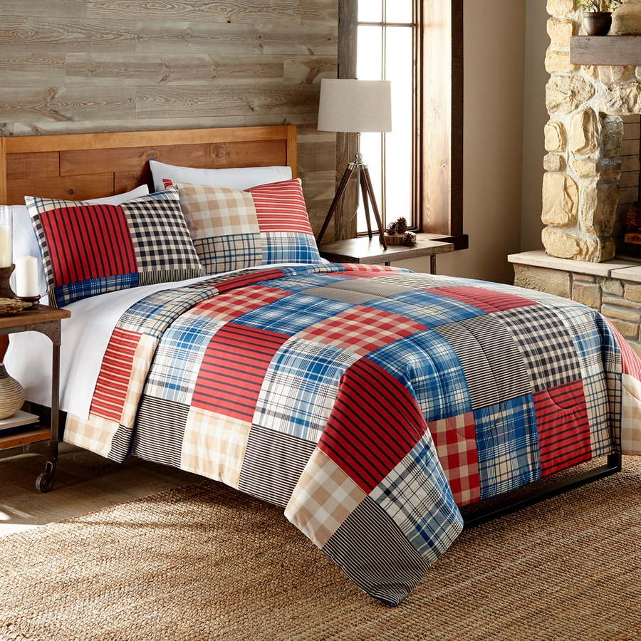 Image 484026_ALTMORE5.jpg, Product 484-026 / Price $24.33, Home Suite Micro Flannel 6 in 1 Comforter Sets from Home Suite on TSC.ca's Home & Garden department