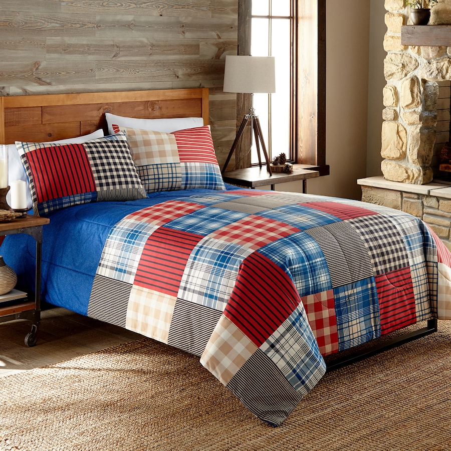 Image 484026_BRPPD.jpg, Product 484-026 / Price $24.33, Home Suite Micro Flannel 6 in 1 Comforter Sets from Home Suite on TSC.ca's Home & Garden department