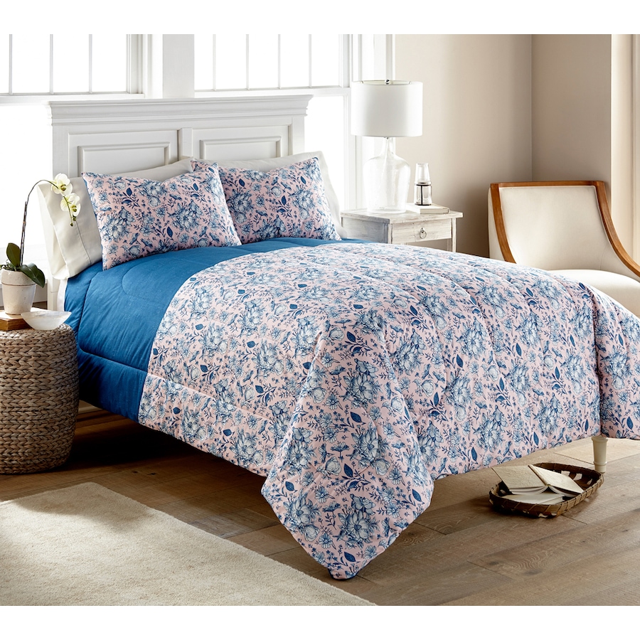 Image 484026_PNKTL.jpg, Product 484-026 / Price $24.33, Home Suite Micro Flannel 6 in 1 Comforter Sets from Home Suite on TSC.ca's Home & Garden department