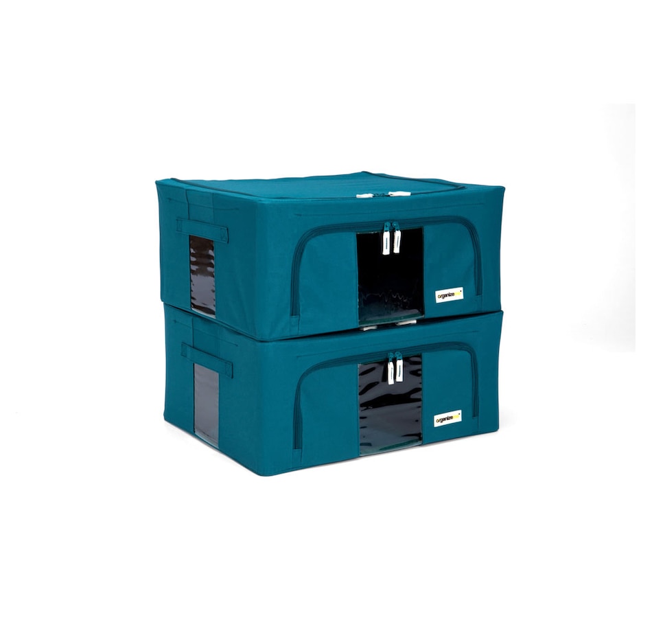 Image 484046_DPLE.jpg, Product 484-046 / Price $52.88, OrganizeMe 2-Pack XL Collapsible Pop Up Bin Bundle from Organizeme on TSC.ca's Home & Garden department