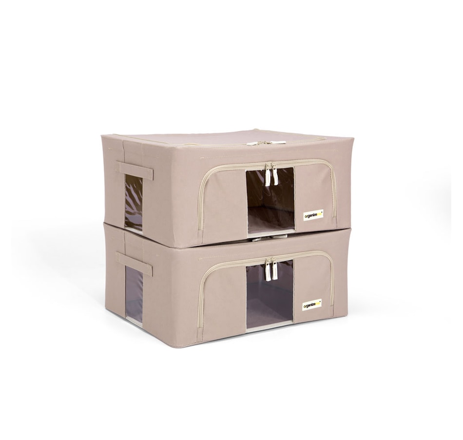 Image 484046_TPE.jpg, Product 484-046 / Price $52.88, OrganizeMe 2-Pack XL Collapsible Pop Up Bin Bundle from Organizeme on TSC.ca's Home & Garden department