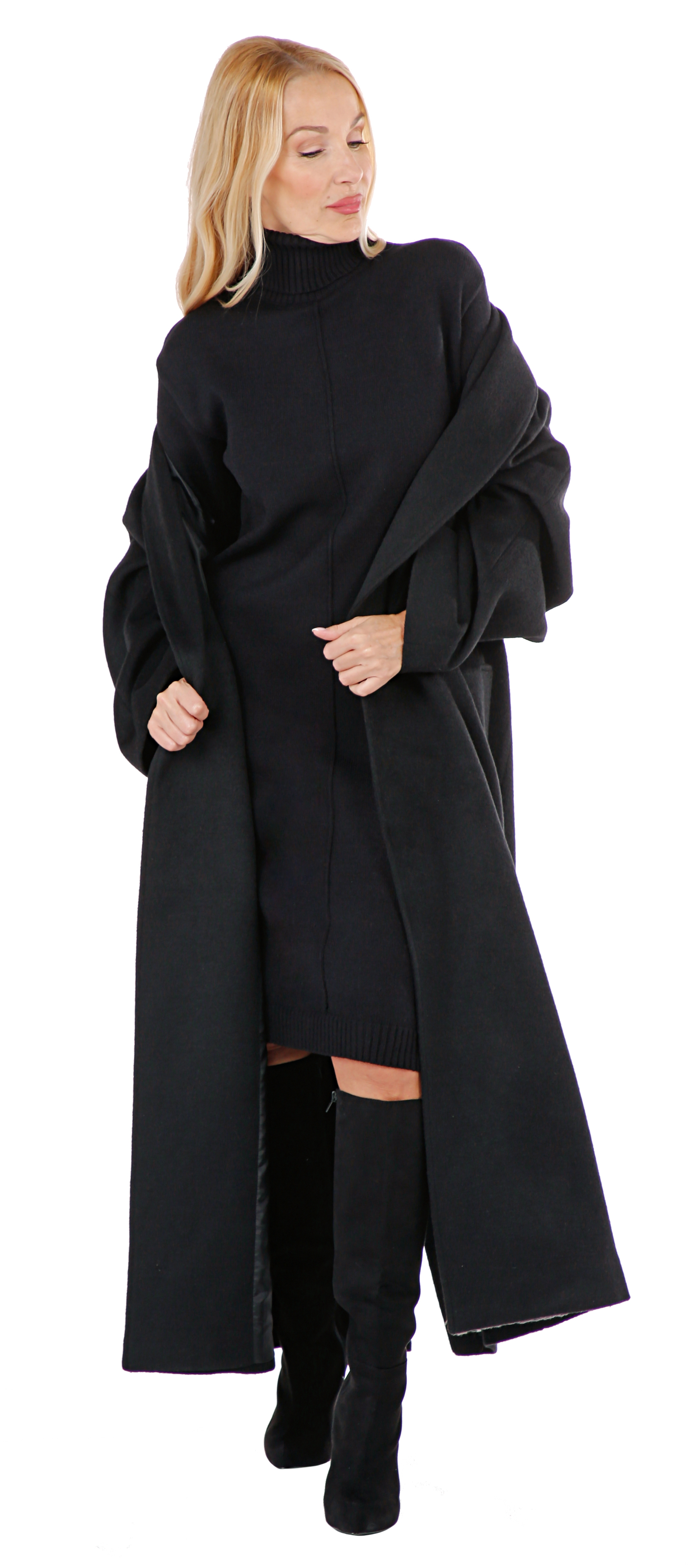 3MAN 21AW Half Wrap Coat SIZE S 定価28万円 ラップコート - Dark