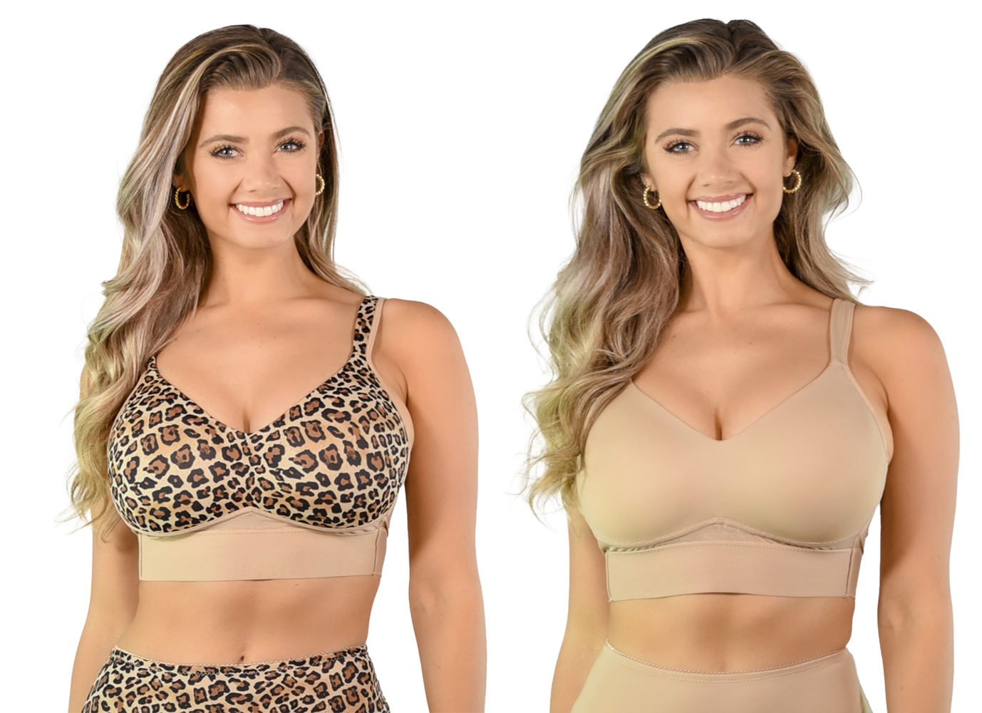 Rhonda Shear 2-Pack Criss Cross Back Molded Cup Bra - TSC.ca