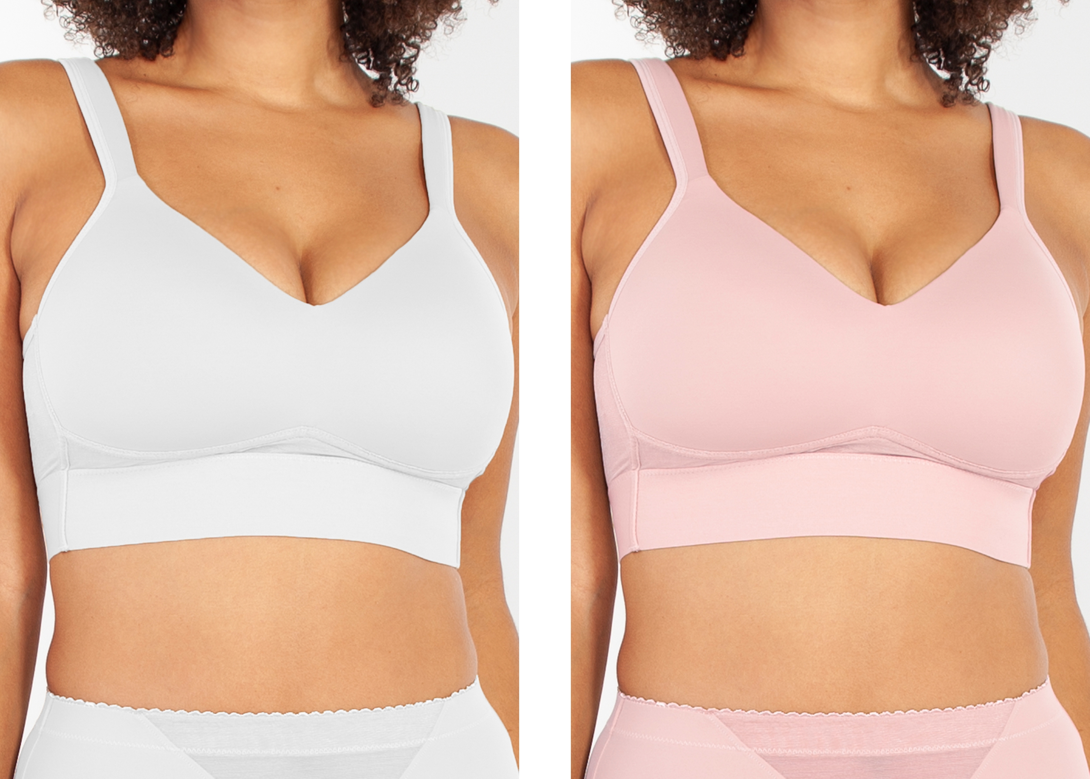 Rhonda Shear 2-Pack Criss Cross Back Molded Cup Bra - TSC.ca