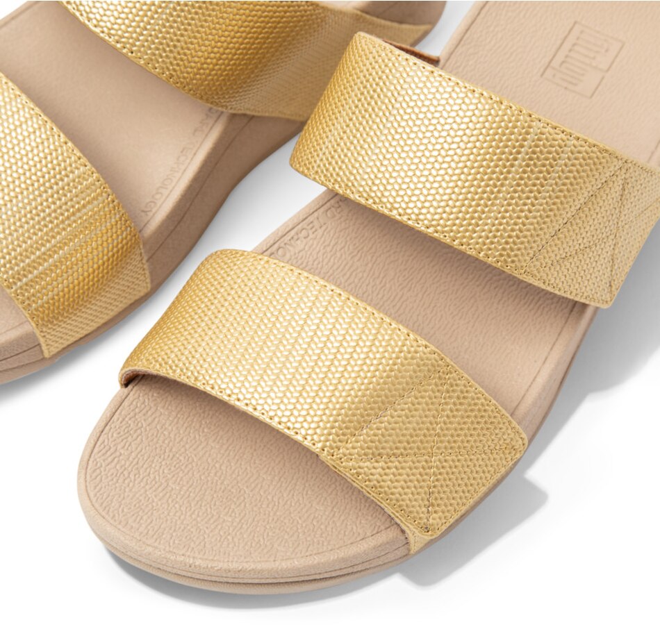 fitflop mina leather slides