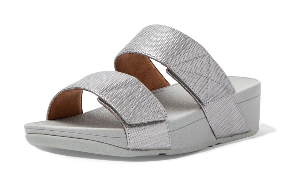 Clothing Shoes Shoes Sandals FitFlop Mina Textured Glitz