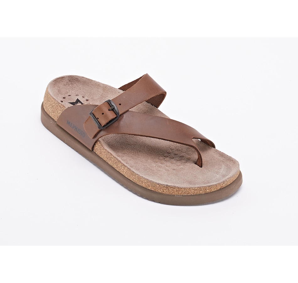 Image 484406_BRN.jpg, Product 484-406 / Price $79.33, Mephisto Helen Plus Toe Post Sandal from Mephisto on TSC.ca's Shoes department
