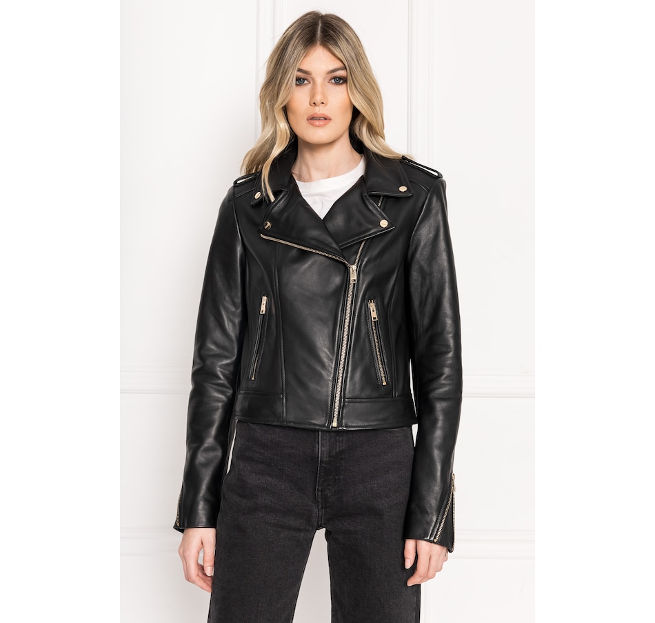 LAMARQUE Donna 21 Leather Jacket