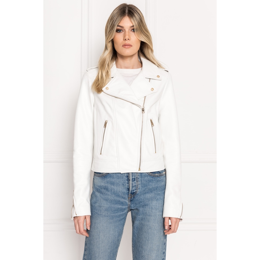 Image 484432_WHT.jpg, Product 484-432 / Price $399.88, LAMARQUE Donna 21 Leather Jacket from LAMARQUE on TSC.ca's Fashion department
