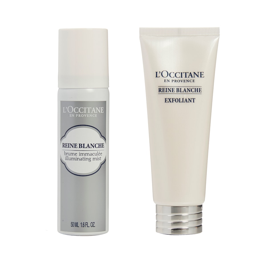 Image 484557.jpg, Product 484-557 / Price $71.00, L'Occitane Reine Blanche Exfoliant & Mist Duo from L'Occitane on TSC.ca's Beauty department