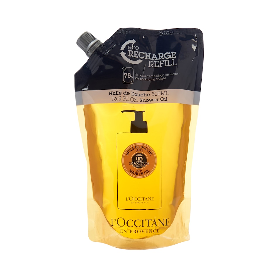 Beauty Bath & Body Body Cleansers L'Occitane Shea Shower Oil Eco