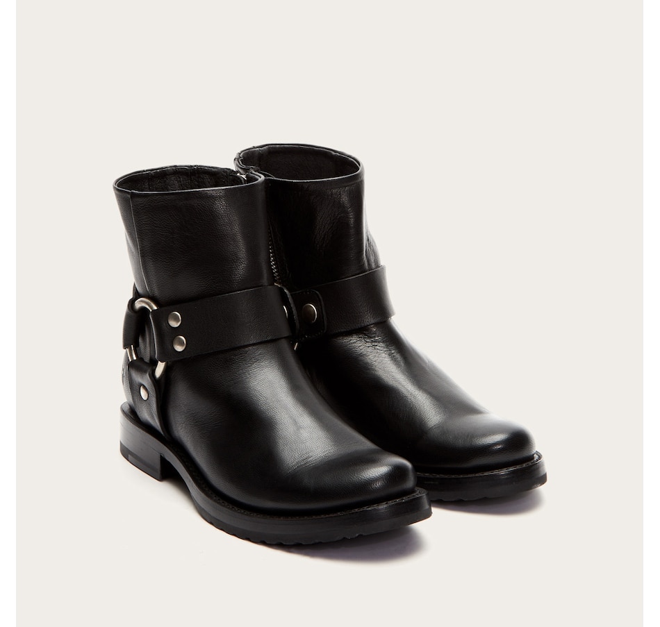 Image 484716_BLK.jpg, Product 484-716 / Price $458.00, Frye Veronica Harness Short Boot from Frye on TSC.ca's Shoes department