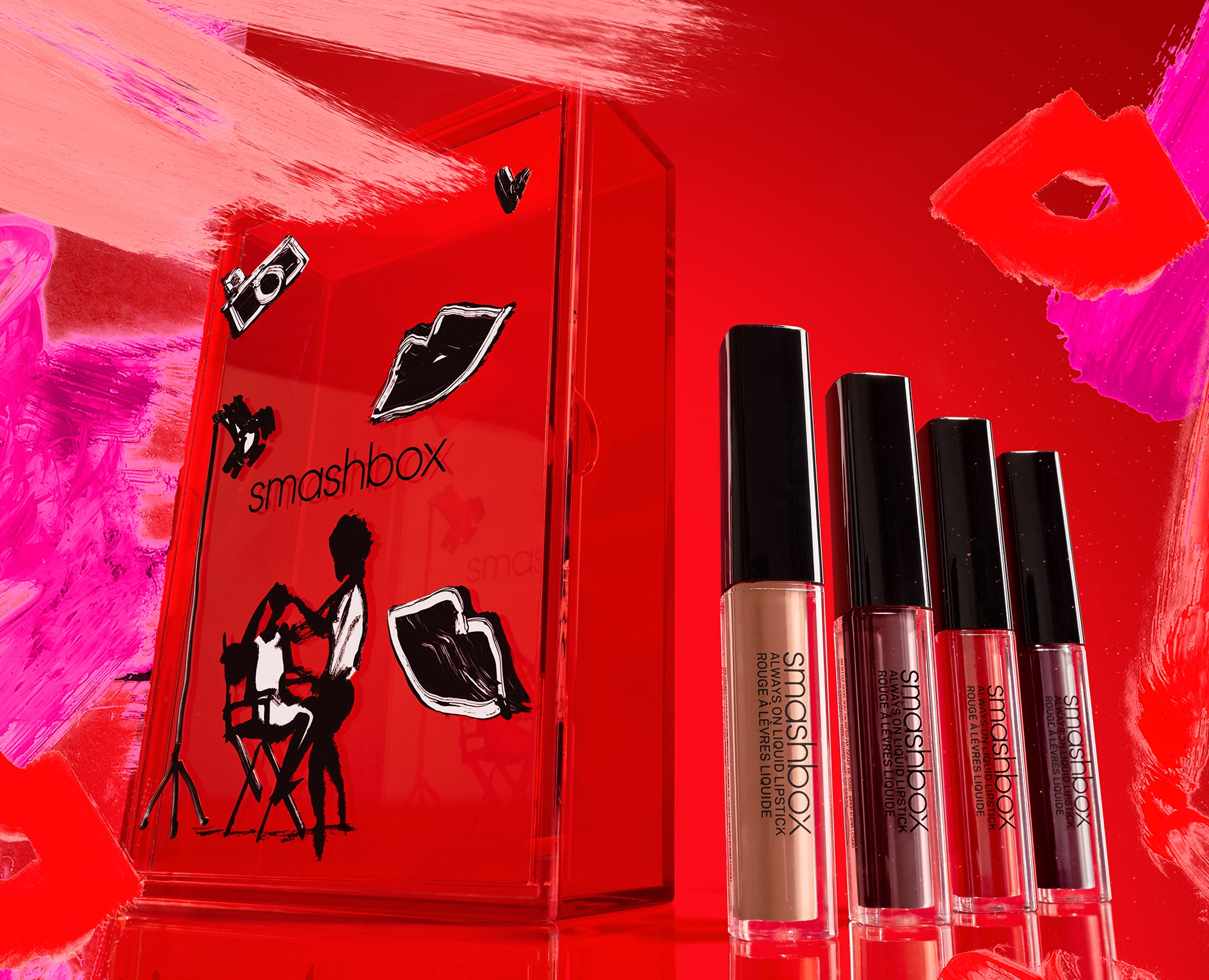 smashbox liquid lipstick set
