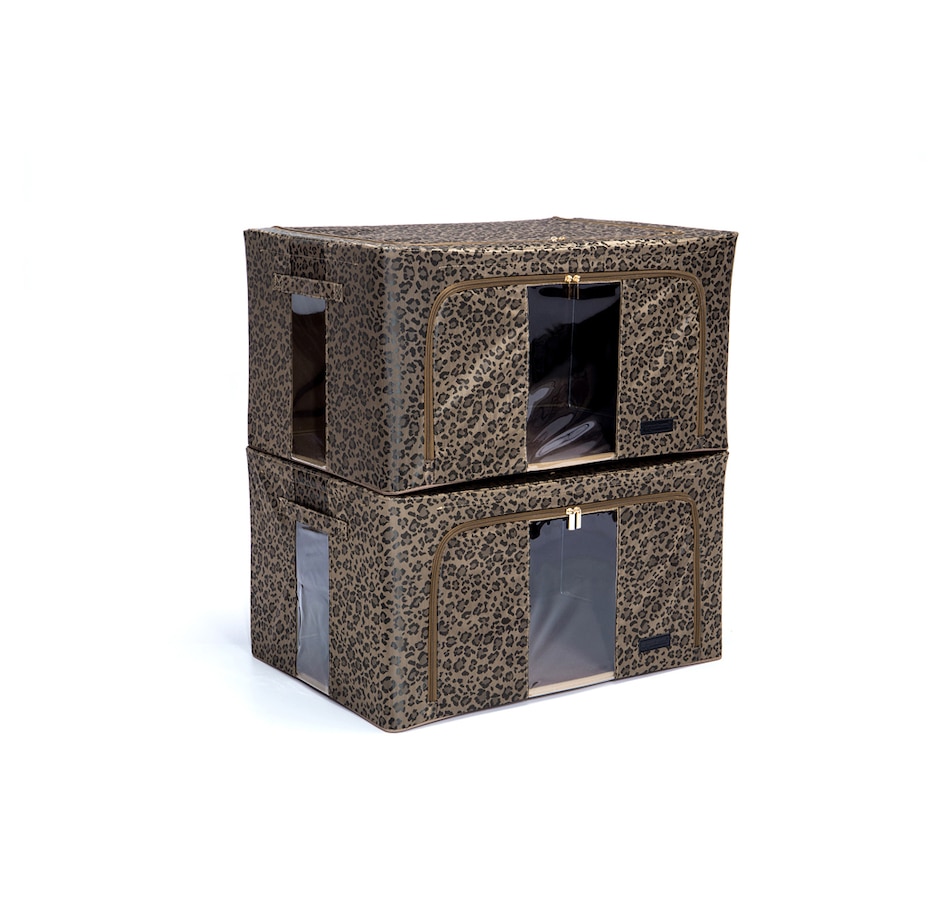 Image 485220_BRP.jpg, Product 485-220 / Price $34.88, OrganizeMe 2 Pack XL Luxe Collapsible Bin from Organizeme on TSC.ca's Home & Garden department