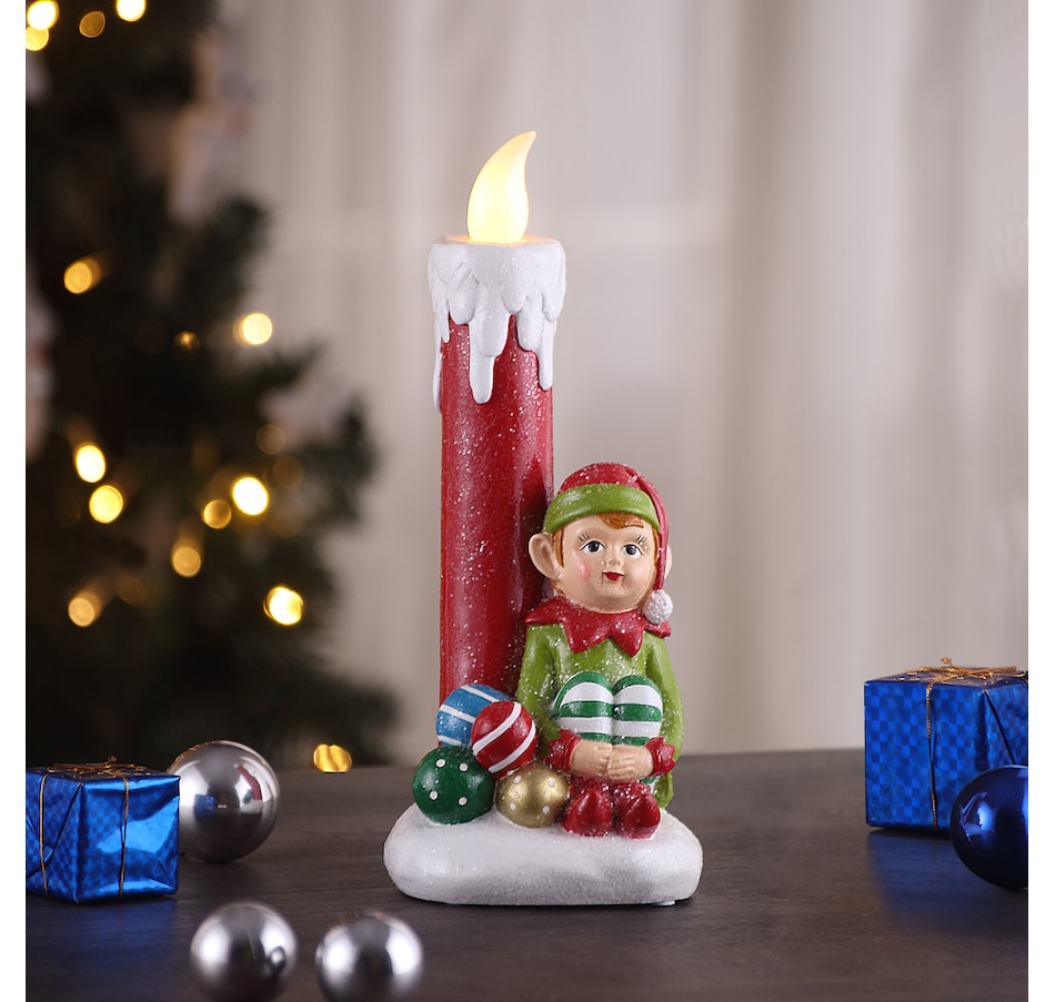 Image 485232_ALTMORE1.jpg, Product 485-232 / Price $18.33, Mr. Christmas 12" Nostalgic Figure Candles from Mr. Christmas on TSC.ca's Home & Garden department