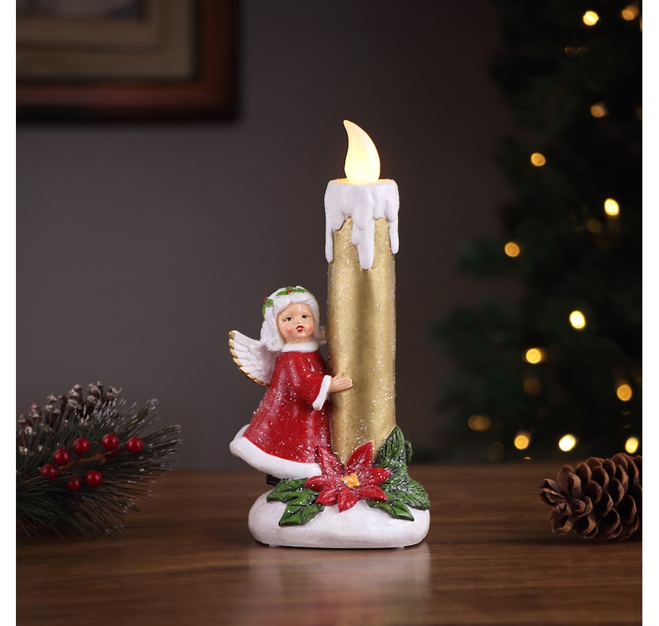 Image 485232_ALTMORE4.jpg, Product 485-232 / Price $18.33, Mr. Christmas 12" Nostalgic Figure Candles from Mr. Christmas on TSC.ca's Home & Garden department