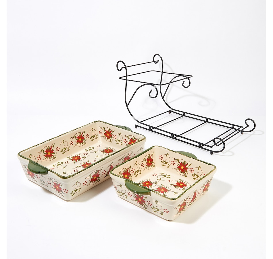 Image 485245_ALTMORE3.jpg, Product 485-245 / Price $44.88, Temp-tations Nostalgic Sleigh with Bakers from temp-tations on TSC.ca's Kitchen department