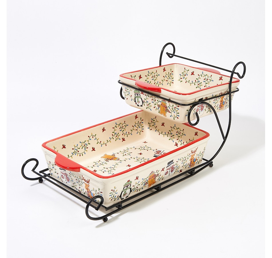 Image 485245_WINWM.jpg, Product 485-245 / Price $44.88, Temp-tations Nostalgic Sleigh with Bakers from temp-tations on TSC.ca's Kitchen department