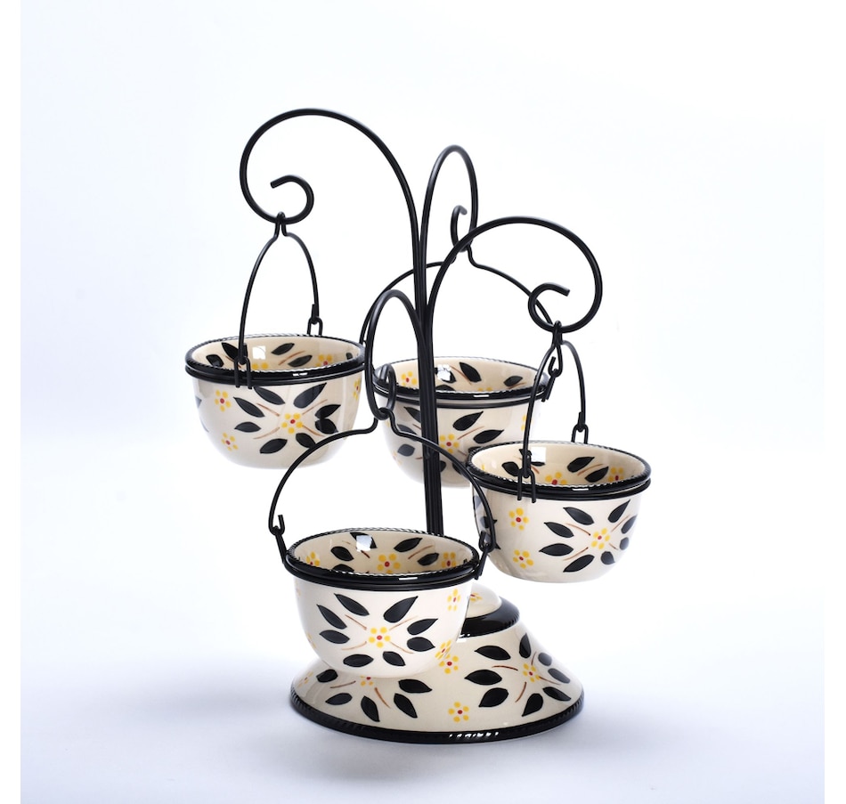 Image 485248_OWBLK.jpg, Product 485-248 / Price $34.33, temp-tations Tree with 4 10 oz. Ramekins from temp-tations on TSC.ca's Kitchen department