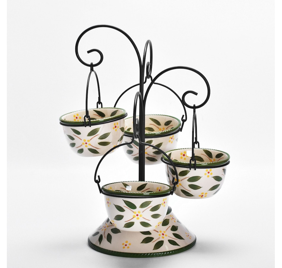 Image 485248_OWGRN.jpg, Product 485-248 / Price $34.33, temp-tations Tree with 4 10 oz. Ramekins from temp-tations on TSC.ca's Kitchen department