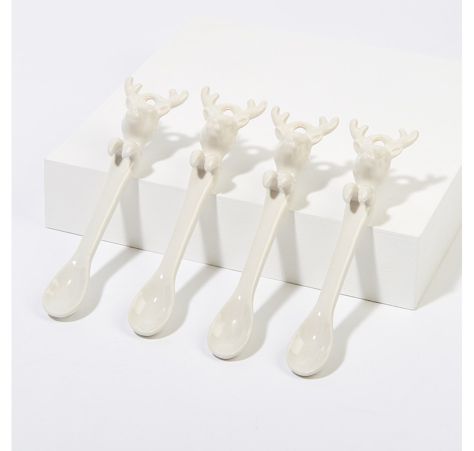 Image 485250_REI.jpg, Product 485-250 / Price $22.99, Temp-tations Set of 4 Spoons with Gift Box from temp-tations on TSC.ca's Kitchen department