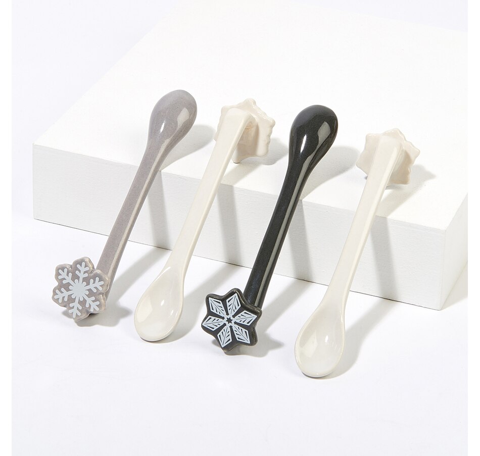 Image 485250_SKE.jpg, Product 485-250 / Price $22.99, Temp-tations Set of 4 Spoons with Gift Box from temp-tations on TSC.ca's Kitchen department