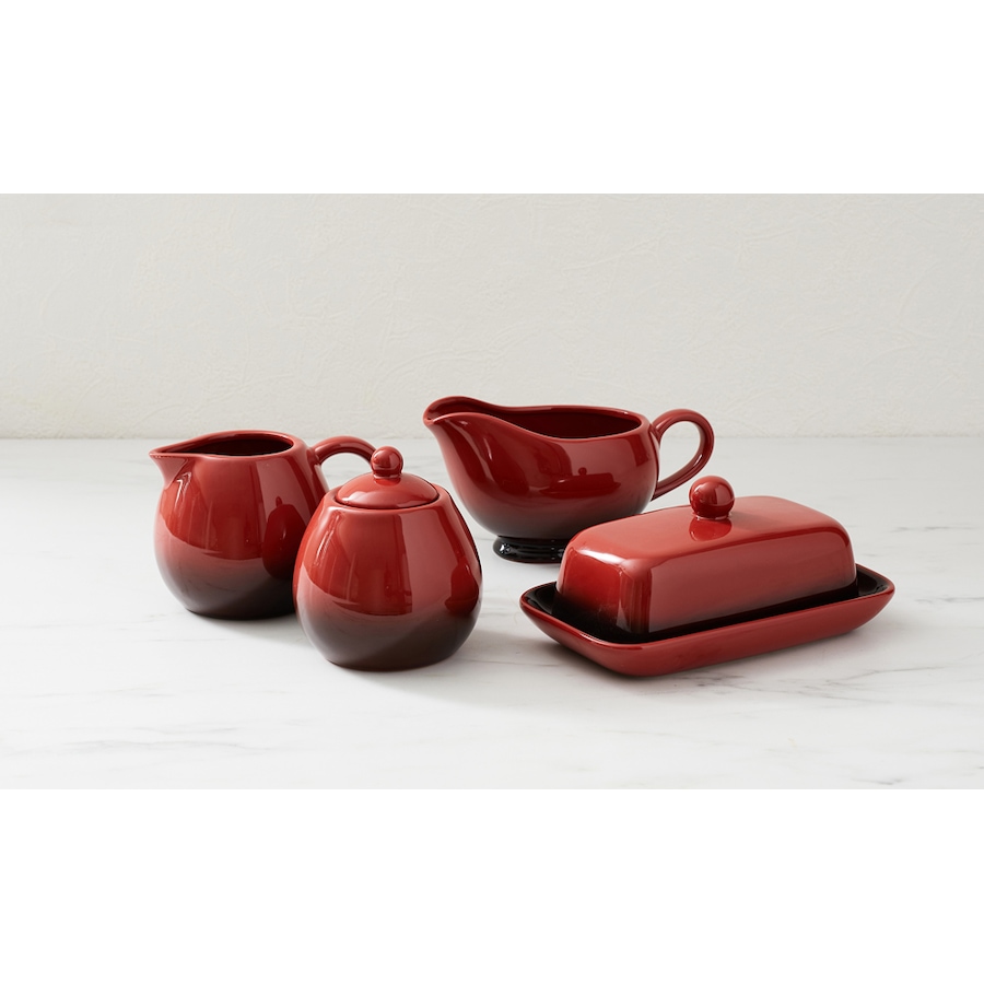 Image 485252_RED.jpg, Product 485-252 / Price $39.33, temp-tations Ombre Complete Set from temp-tations on TSC.ca's Kitchen department