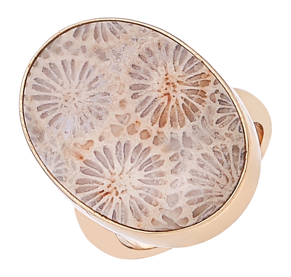 Image 485258.jpg, Product 485-258 / Price $29.33, Alchemía by Charles Albert Fossil Coral Adjustable Ring from Alchemia by Charles Albert on TSC.ca's Jewellery department