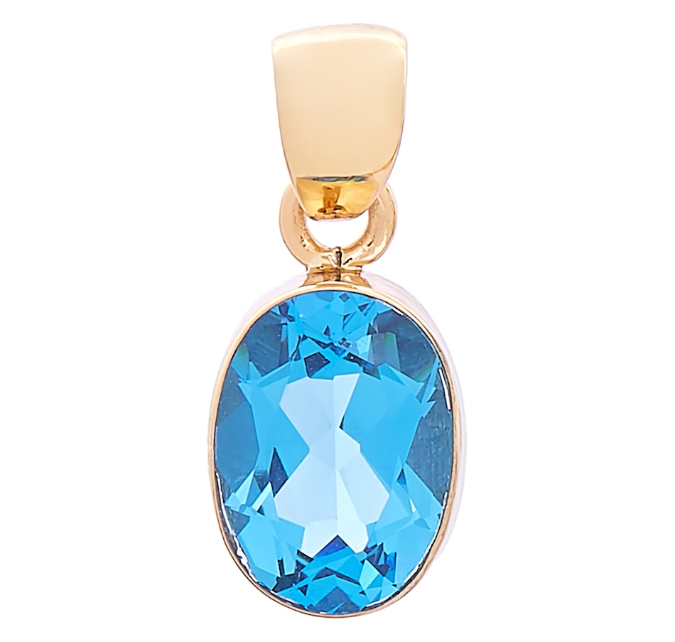 Image 485261.jpg, Product 485-261 / Price $49.88, Alchemía by Charles Albert Lab Created Blue Topaz Pendant from Alchemia by Charles Albert on TSC.ca's Jewellery department