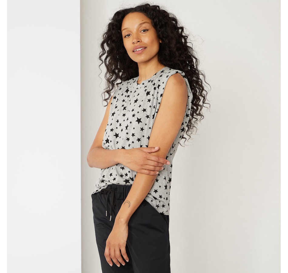 Image 485427_ALTMORE3.jpg, Product 485-427 / Price $49.33, Tracy Moore Designed by Freda’s Sleeveless Shoulder Detail Top from Tracy Moore Designed by Freda's on TSC.ca's Clothing & Shoes department
