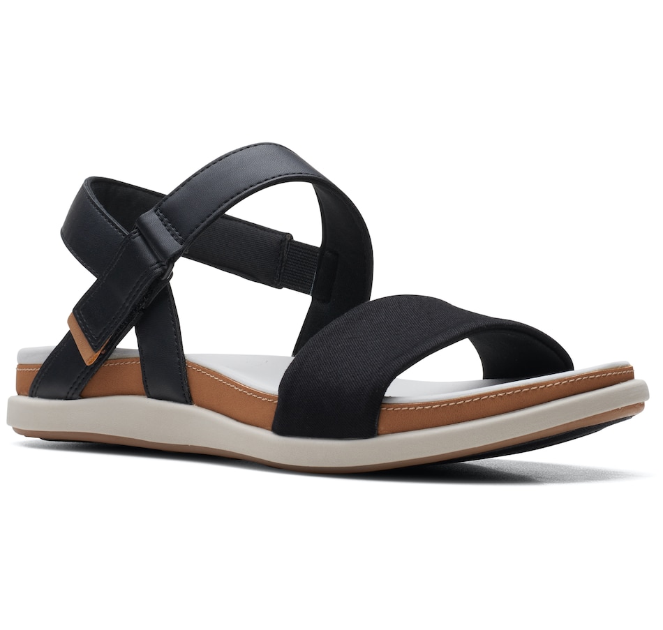 Image 485738_BLK.jpg, Product 485-738 / Price $39.33, Clarks Eliza Mae Sandal from Clarks Footwear on TSC.ca's Clothing & Shoes department