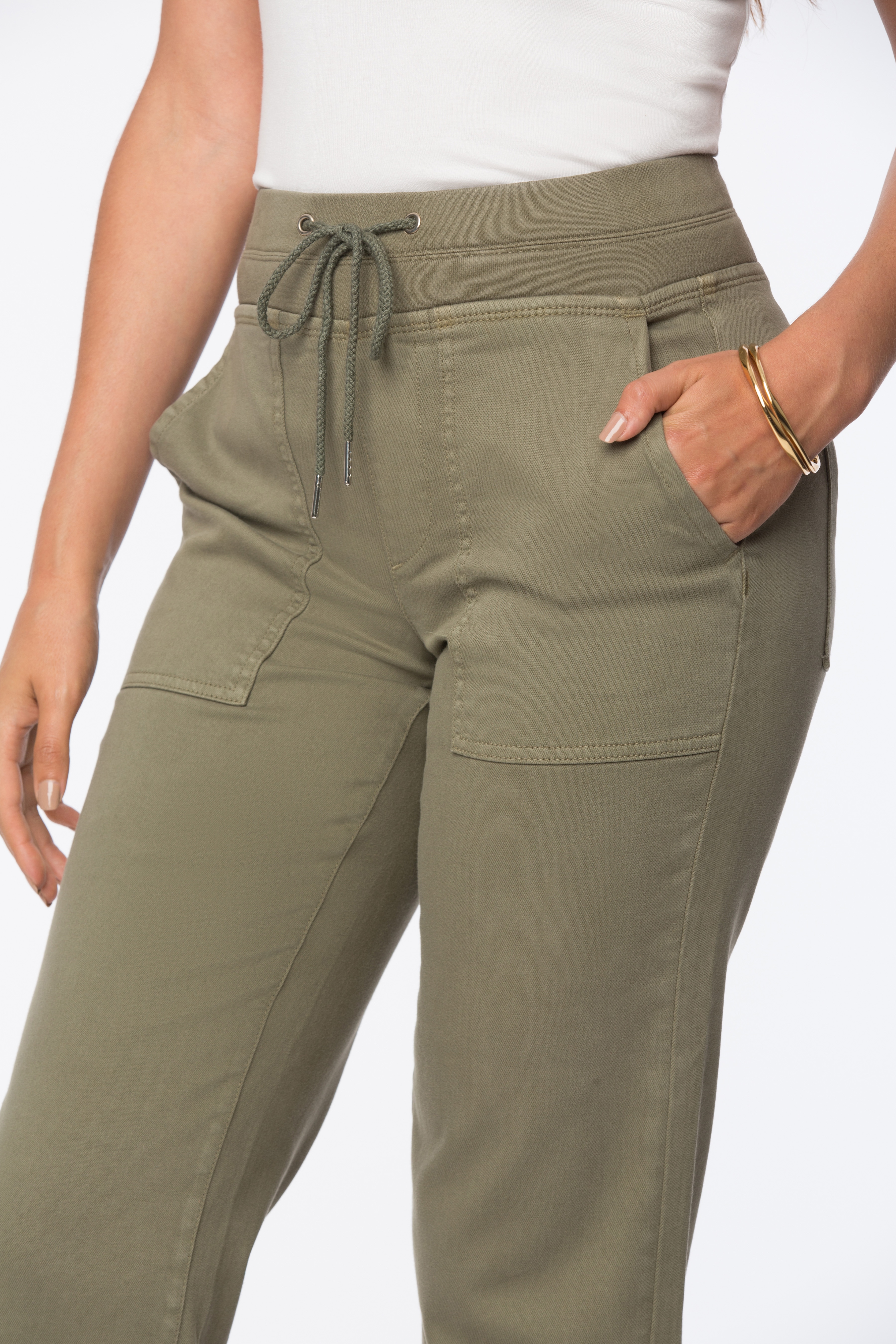 NYDJ Womens Skinny Chino Pants in Olive Green in Sateen Denim Size 8  thuvienquangtrigovvn