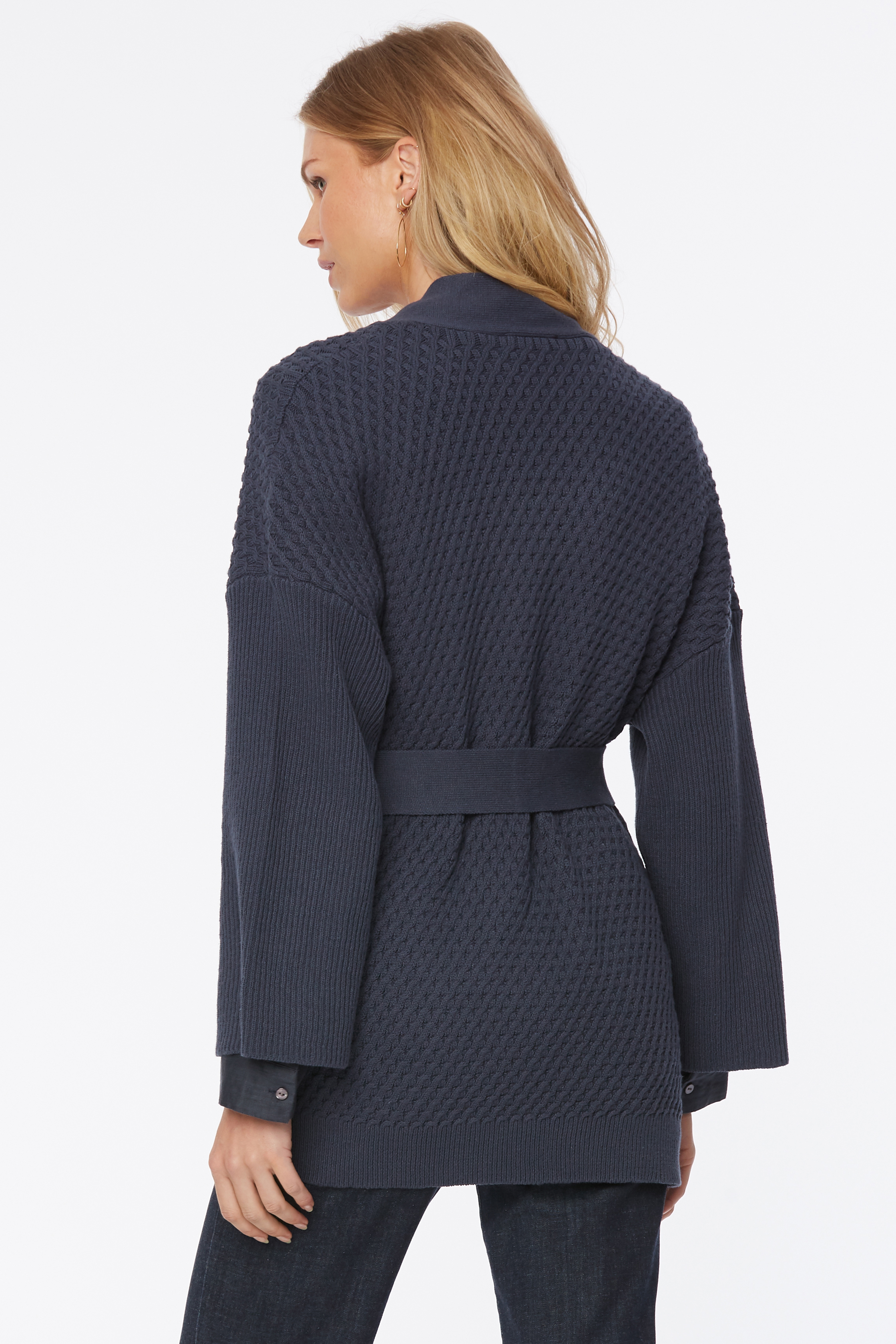 cropped kimono cardigan