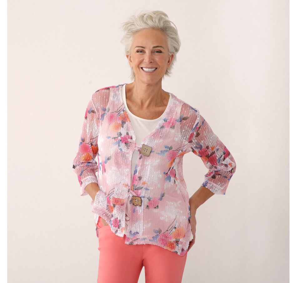Image 485820_REM.jpg , Product 485-820 / Price $39.99 , Nina Leonard 2-Piece Coconut Bolero and Tank from Nina Leonard on TSC.ca's Fashion department