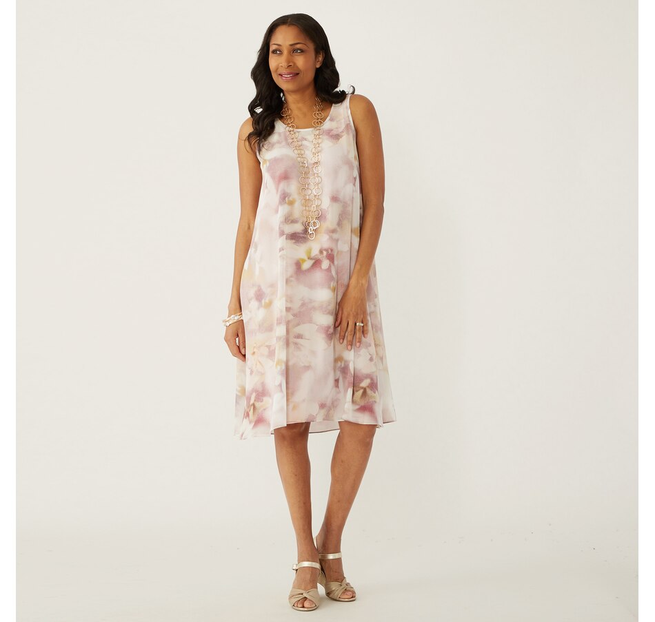 Image 485835_ALTMORE1.jpg, Product 485-835 / Price $29.33, WynneLayers Chiffon Overlay Dress from Wynnelayers on TSC.ca's Fashion department