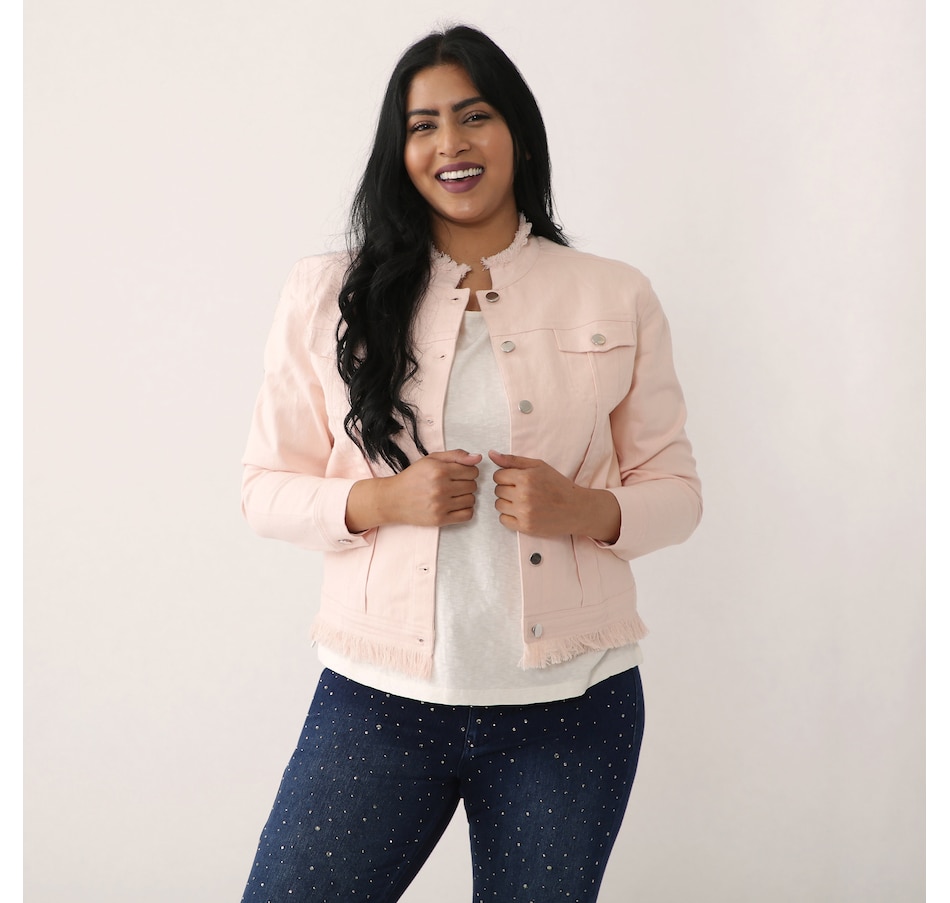 Image 485850_BUH.jpg, Product 485-850 / Price $39.33, Celestial Blue Ovini Denim Jacket from Celestial Blue on TSC.ca's Fashion department