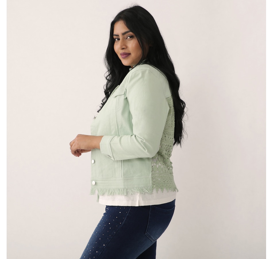 Image 485850_SAG.jpg, Product 485-850 / Price $39.33, Celestial Blue Ovini Denim Jacket from Celestial Blue on TSC.ca's Fashion department