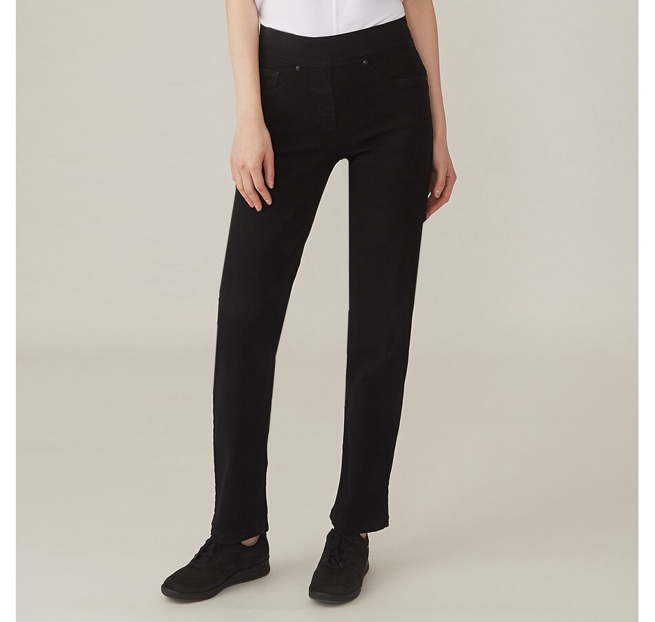 Image 485907_BLK.jpg, Product 485-907 / Price $9.33, Bellina Straight Leg Jean from Bellina on TSC.ca's Fashion department