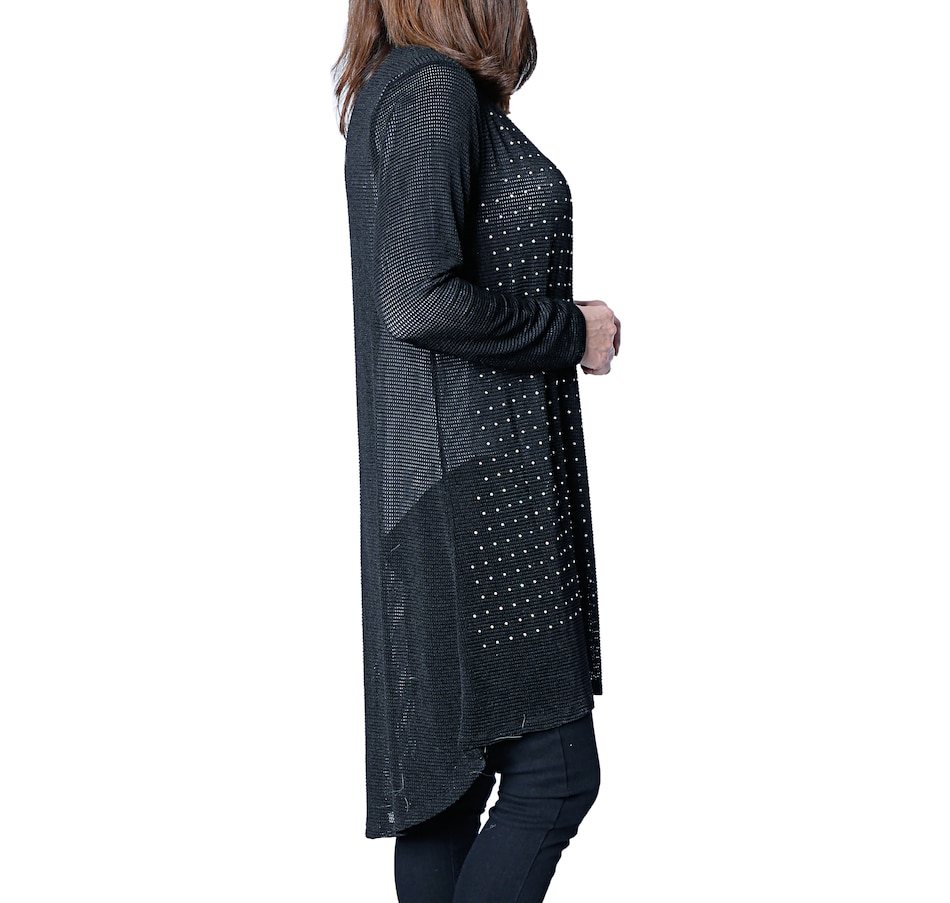 Image 485919_ALTMORE1.jpg, Product 485-919 / Price $9.33, Bellina Long Cardigan With Rhinestones from Bellina on TSC.ca's Fashion department