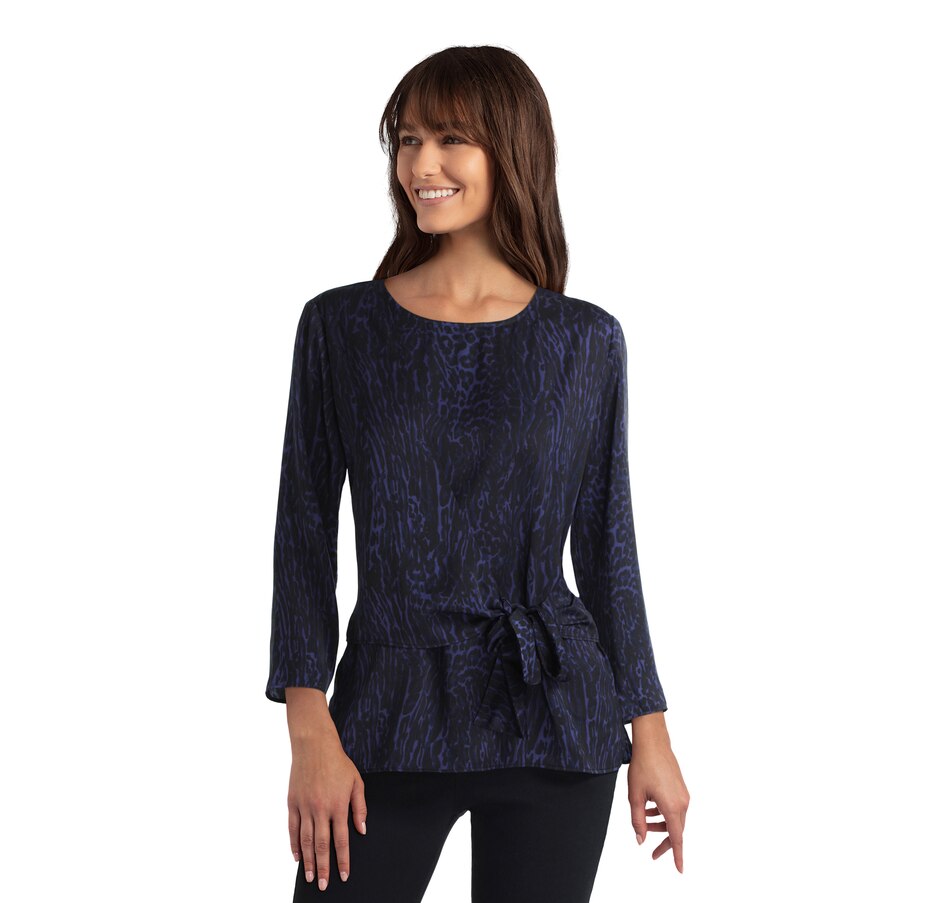 Image 485933_LEP.jpg, Product 485-933 / Price $24.33, Gigi Parker Side Tie Front Top from Gigi Parker on TSC.ca's Fashion department