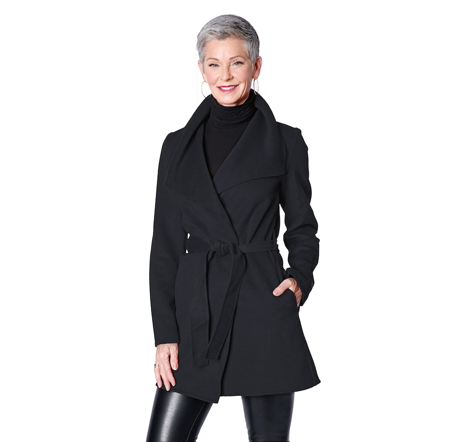 Image 485950_CHR.jpg, Product 485-950 / Price $99.33, T Tahari Ella Double Face Wool Coat from T. Tahari on TSC.ca's Fashion department
