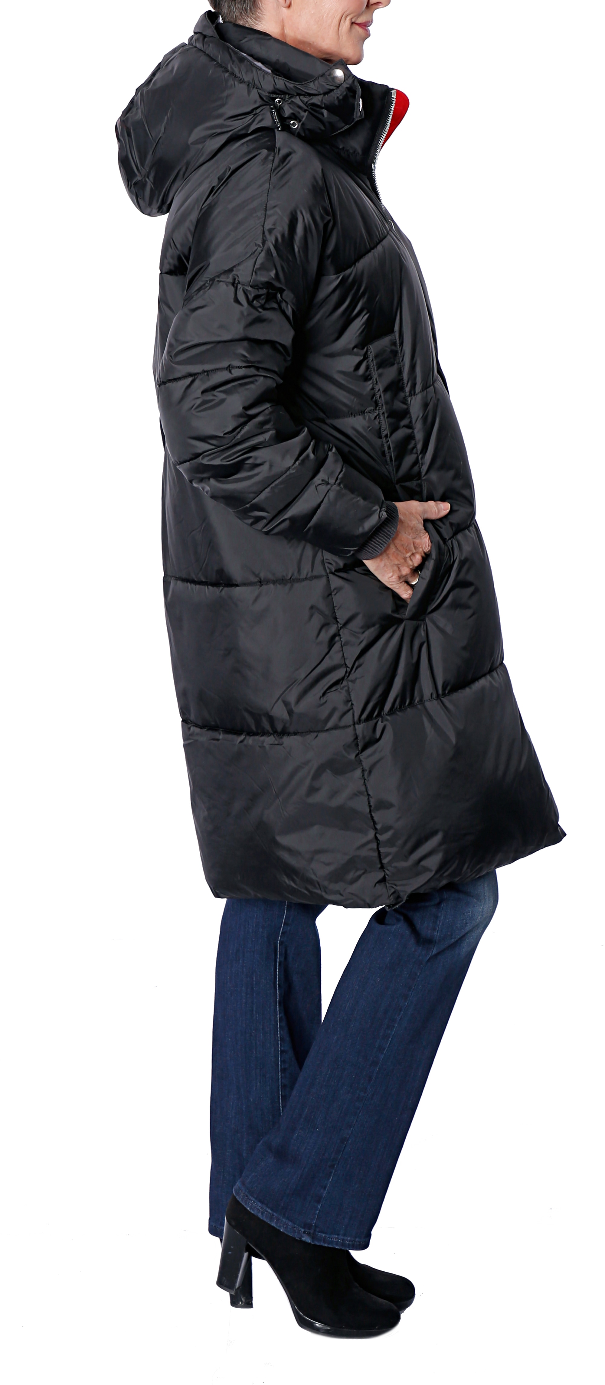 Hella down hot sale coat black