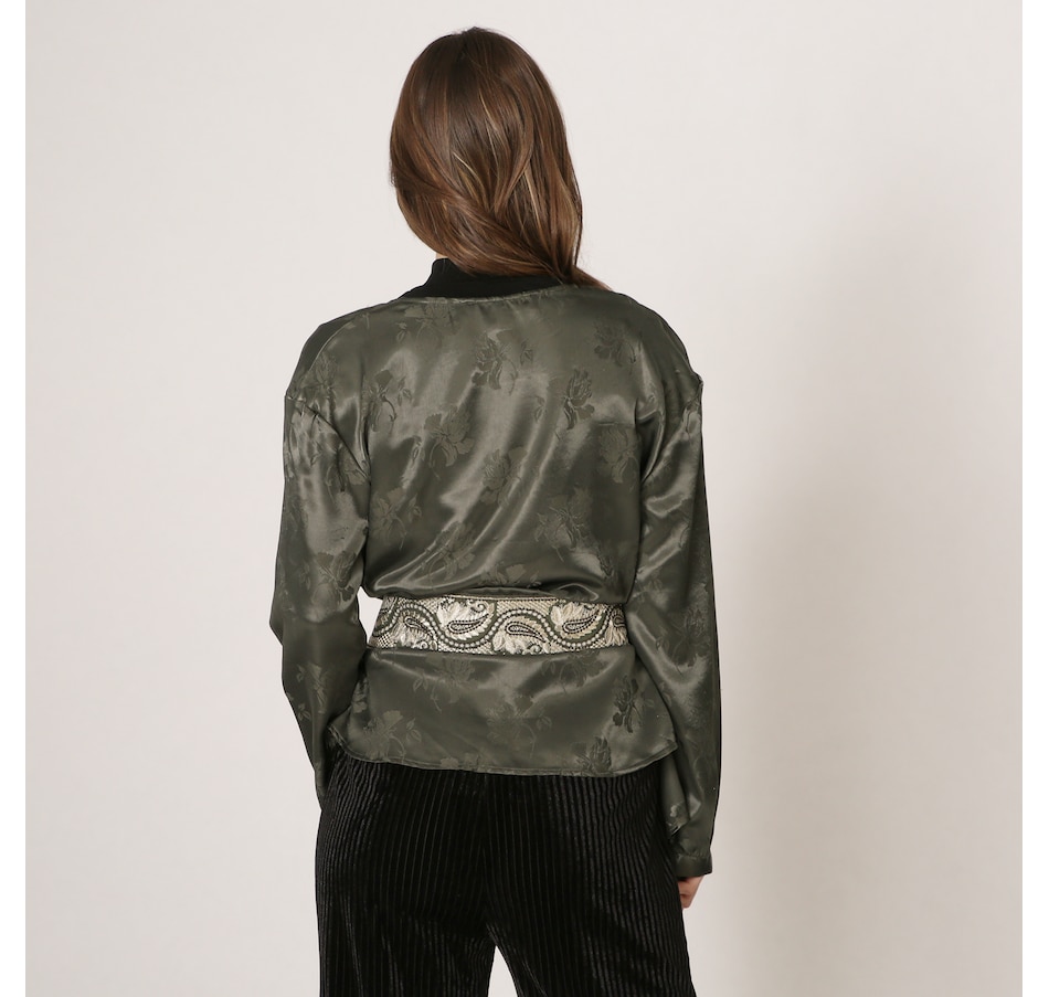 Image 486023_ALTMORE1.jpg, Product 486-023 / Price $34.33, Celestial Blue Textured Wrap Topper from Celestial Blue on TSC.ca's Fashion department