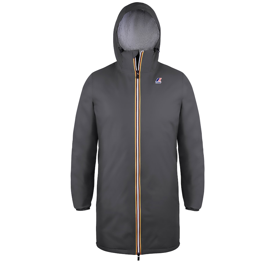 Image 486029_GRYSM.jpg, Product 486-029 / Price $99.33, Kway Le Vrai 3.0 Eiffel Orsetto Raincoat from K-Way on TSC.ca's Fashion department