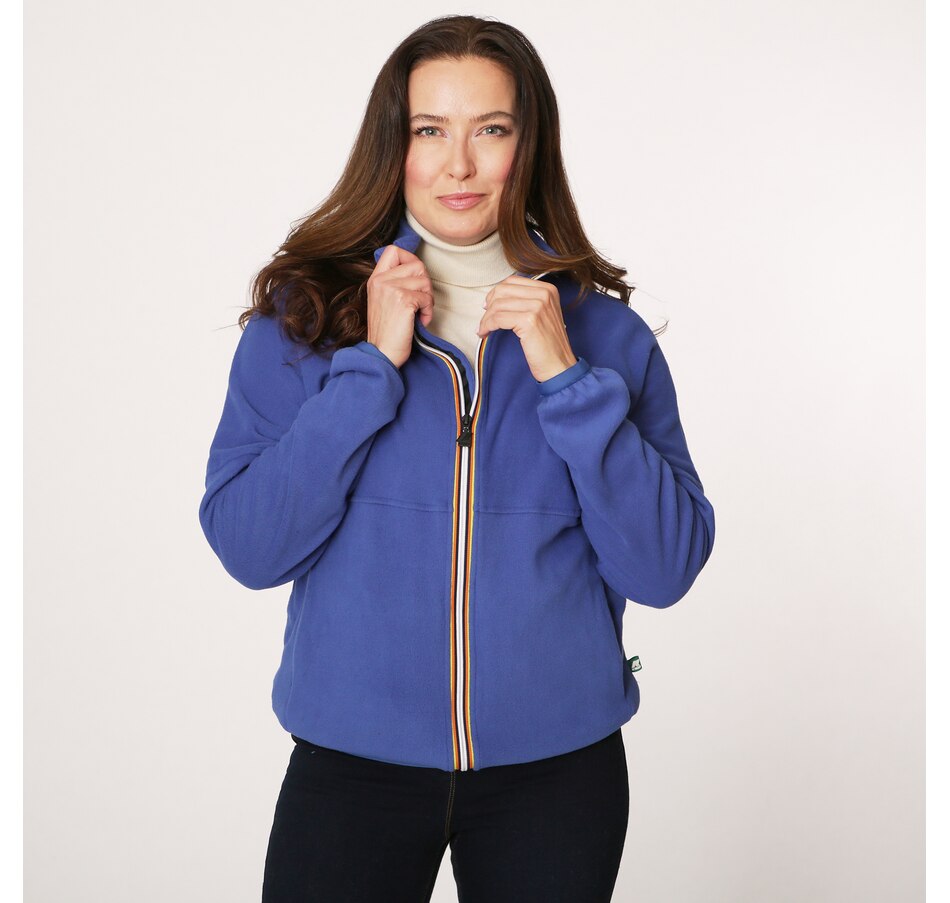 Image 486030_BLUYL.jpg, Product 486-030 / Price $49.33, Kway Le Vrai 2.1 Amiable Arnas Full Zip Sweatshirt from K-Way on TSC.ca's Fashion department