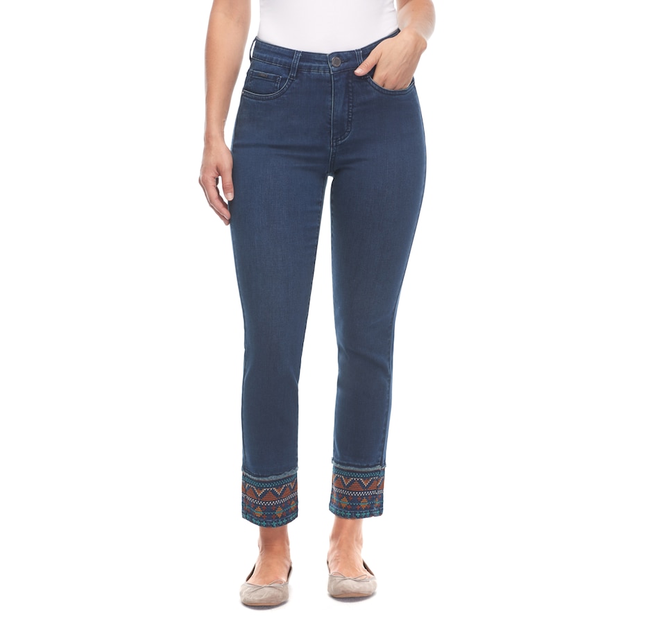 Image 486058_TWL.jpg, Product 486-058 / Price $24.33, Bellina Suzanne Cigarette Ankle Jean from Bellina on TSC.ca's Fashion department