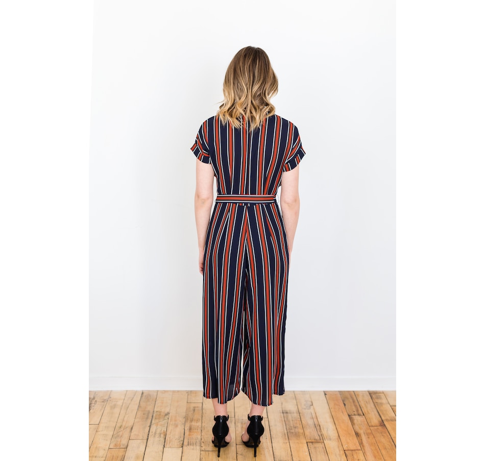 Image 486229_ALTMORE1.jpg, Product 486-229 / Price $74.33, Nado Multi Colour Striped Flared Jumpsuit from Nado on TSC.ca's Fashion department