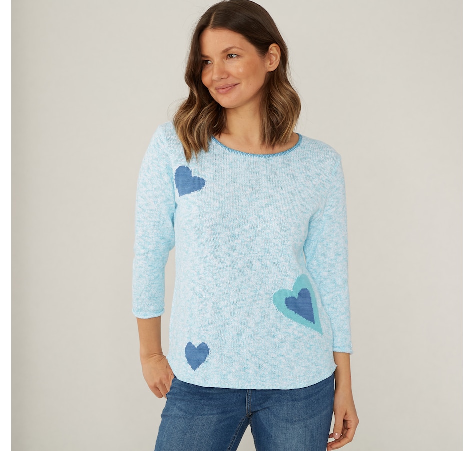 Clothing & Shoes Tops Sweaters & Cardigans Pullovers Cotton Country by Parkhurst Hannah