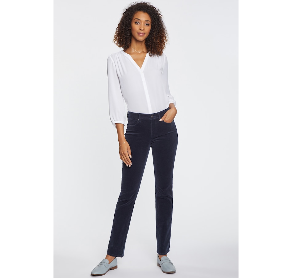 Image 486257_OXFNY.jpg, Product 486-257 / Price $59.33, NYDJ Sheri Slim Corduroy Pants from NYDJ on TSC.ca's Fashion department