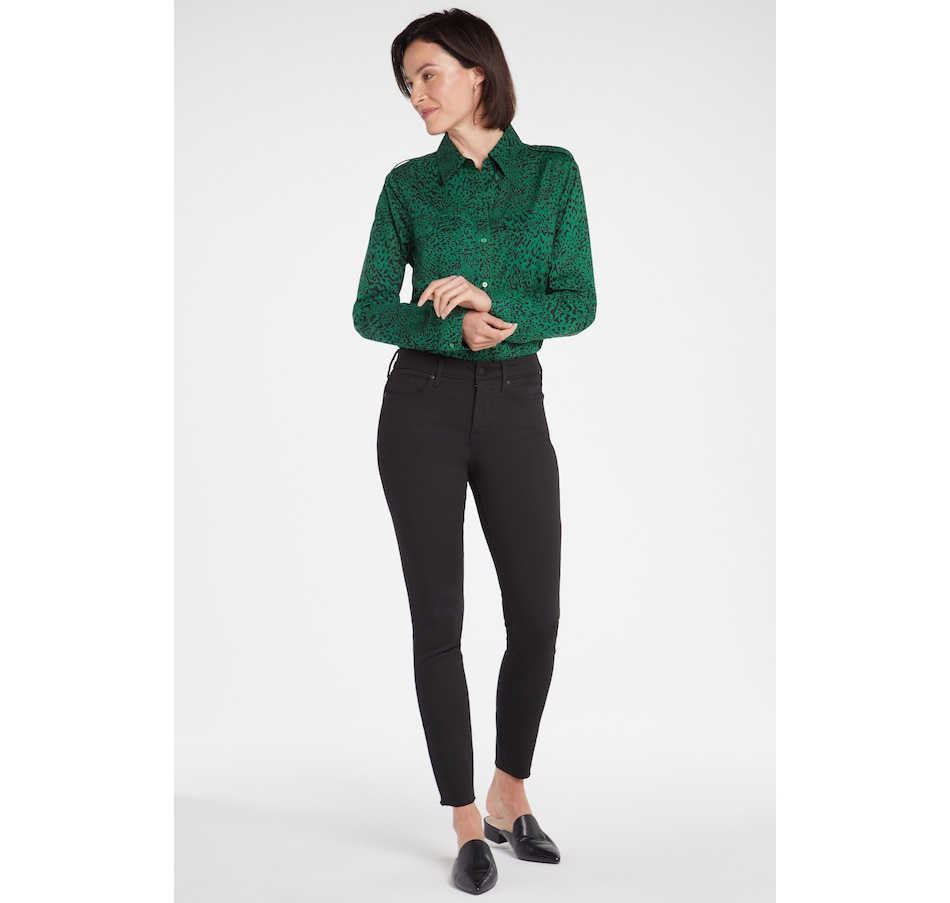 Image 486262_BLK.jpg, Product 486-262 / Price $59.33, NYDJ Ami Skinny Court Ankle Jeans with Fray Hem from NYDJ on TSC.ca's Fashion department